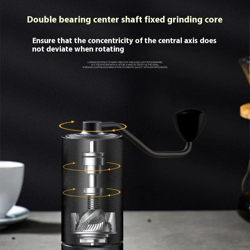 Portable Manually Operated Coffee Grinder Coffee Bean Grinder Household - Bellarte Enchanté Portable Manually Operated Coffee Grinder Coffee Bean Grinder Household