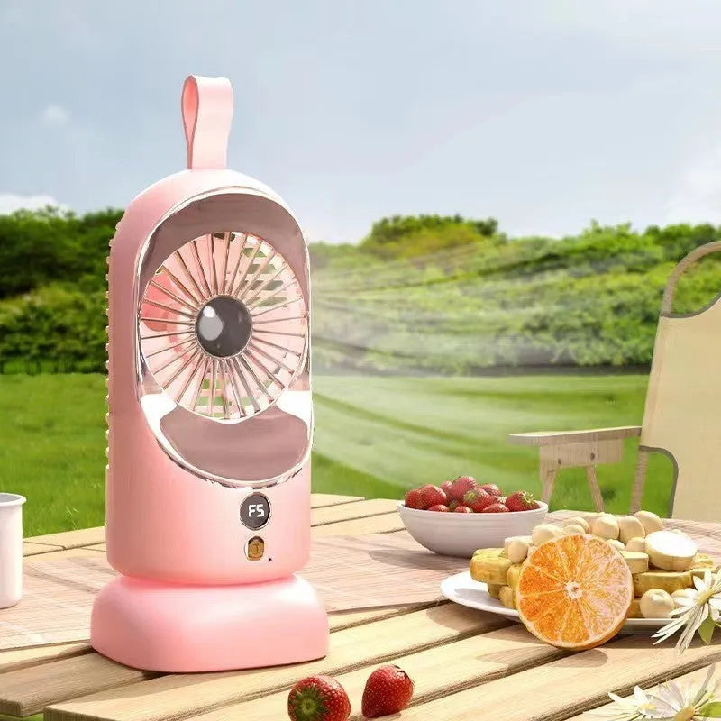 Portable Small Refrigeration Household Electric Fan - Bellarte Enchanté Portable Small Refrigeration Household Electric Fan