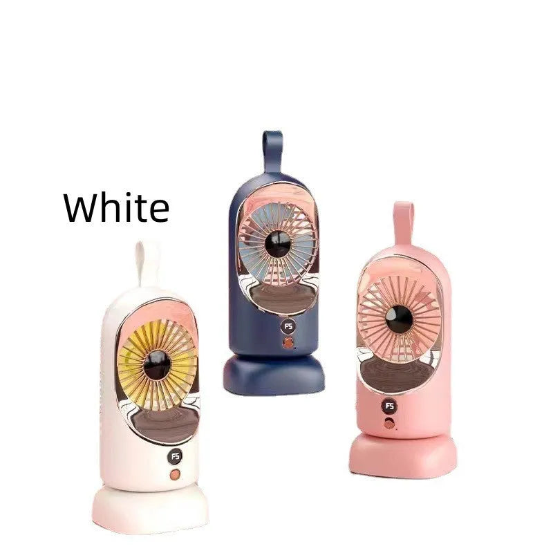Portable Small Refrigeration Household Electric Fan - Bellarte Enchanté Portable Small Refrigeration Household Electric Fan