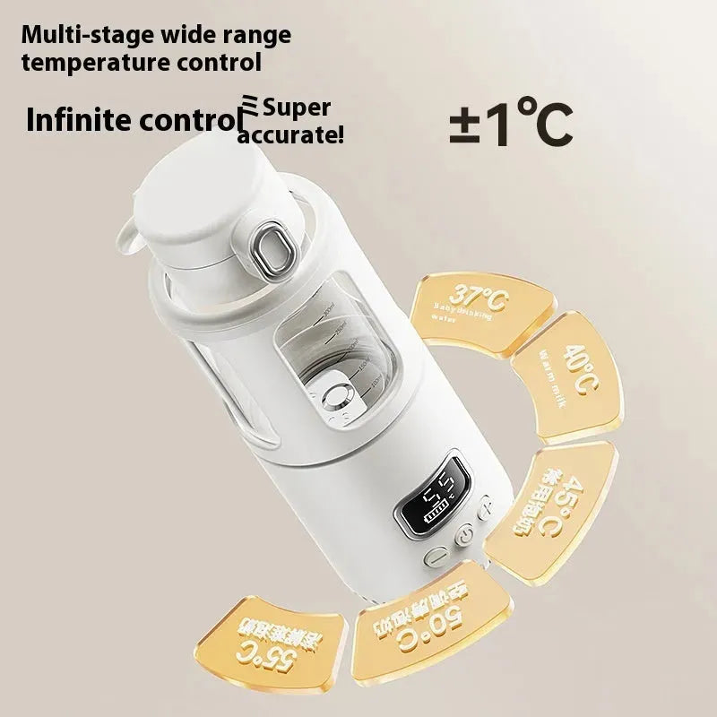Portable Thermal Flask Milk Modulator Wireless Heating - Bellarte Enchanté Portable Thermal Flask Milk Modulator Wireless Heating
