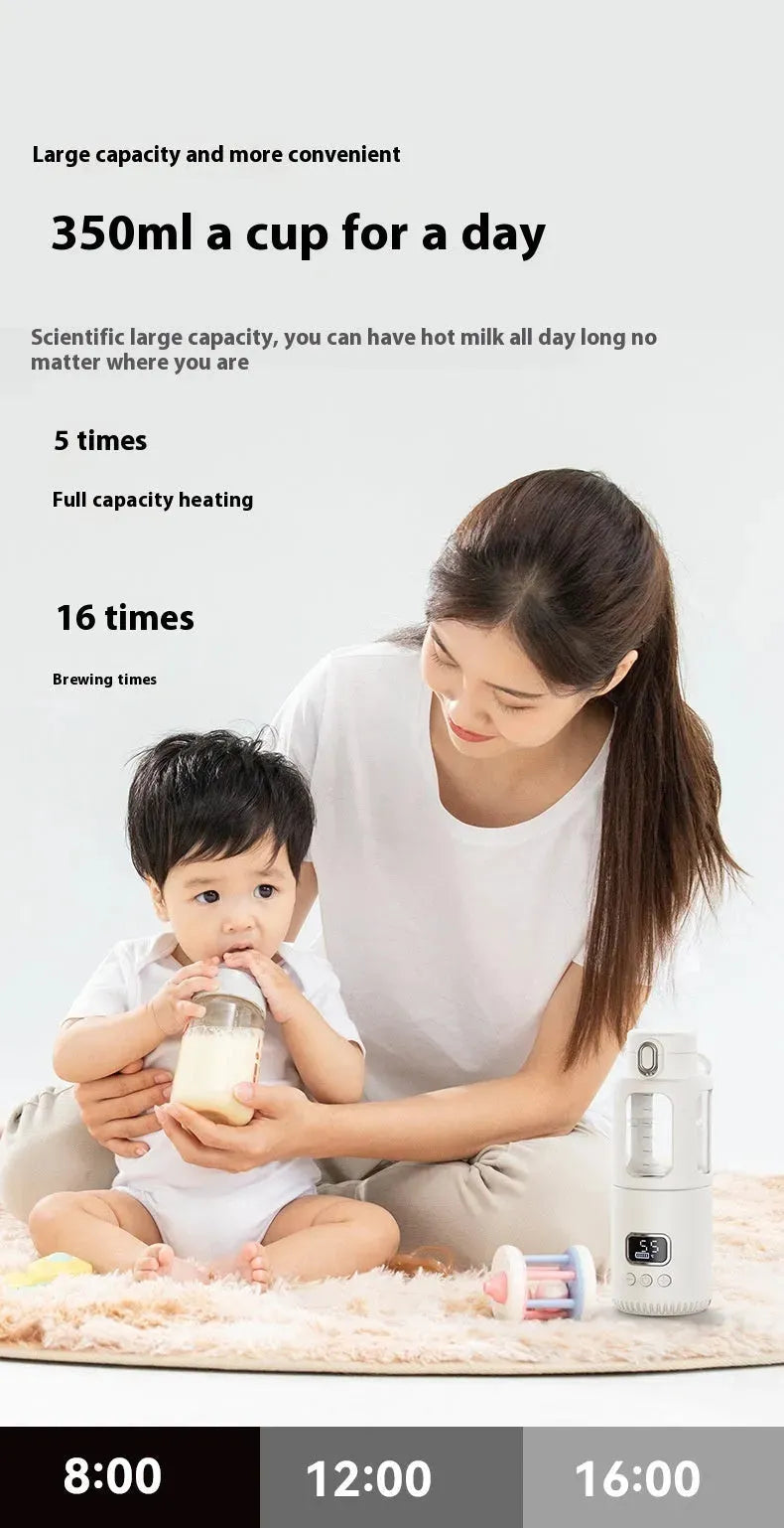 Portable Thermal Flask Milk Modulator Wireless Heating - Bellarte Enchanté Portable Thermal Flask Milk Modulator Wireless Heating