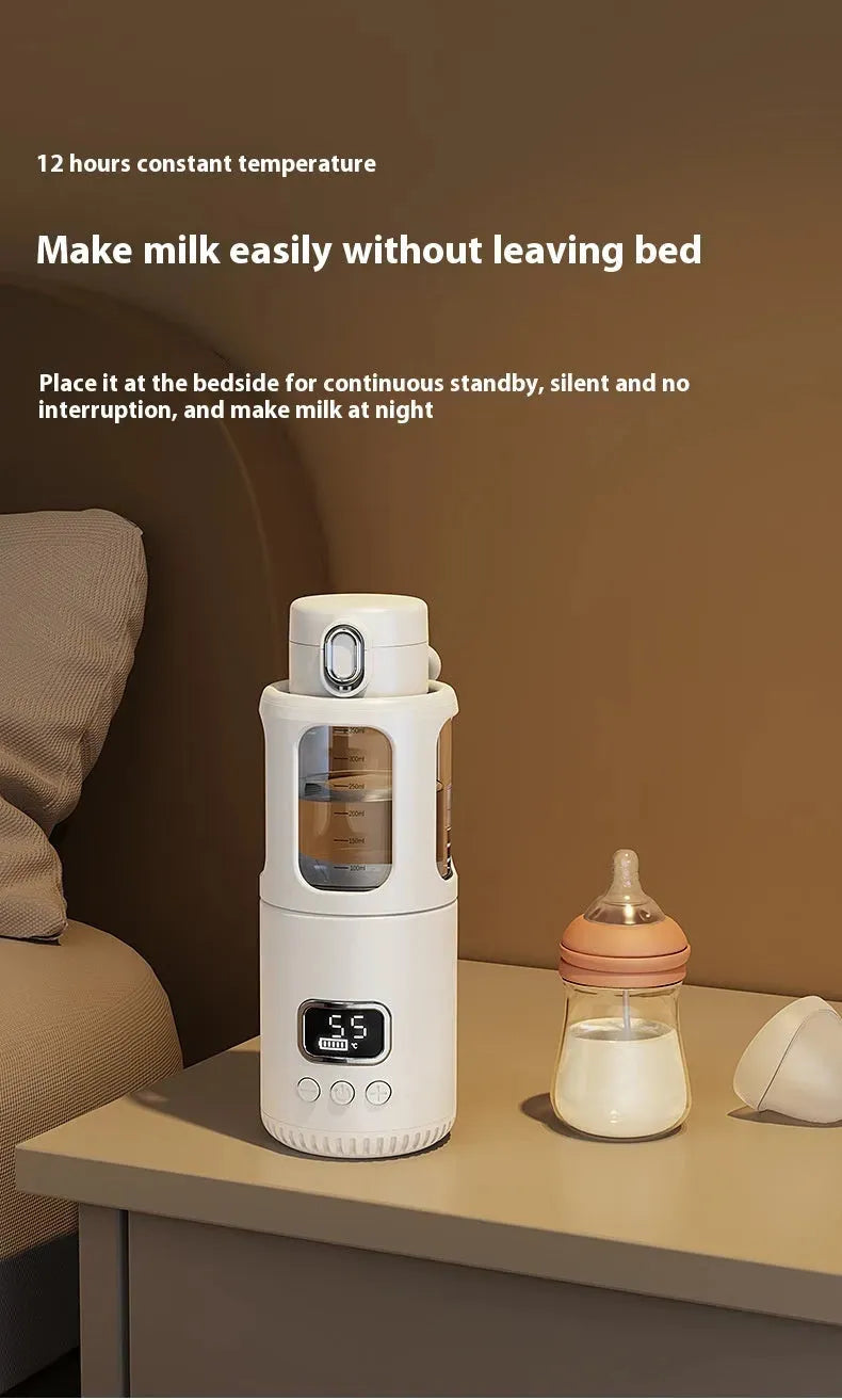 Portable Thermal Flask Milk Modulator Wireless Heating - Bellarte Enchanté Portable Thermal Flask Milk Modulator Wireless Heating