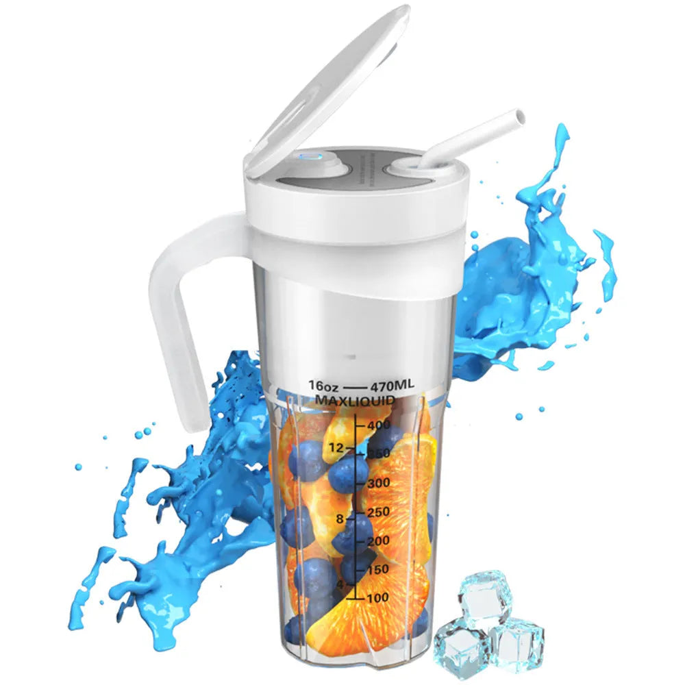 Portable USB With Straw Multifunctional Juicer Cup - Bellarte Enchanté Portable USB With Straw Multifunctional Juicer Cup