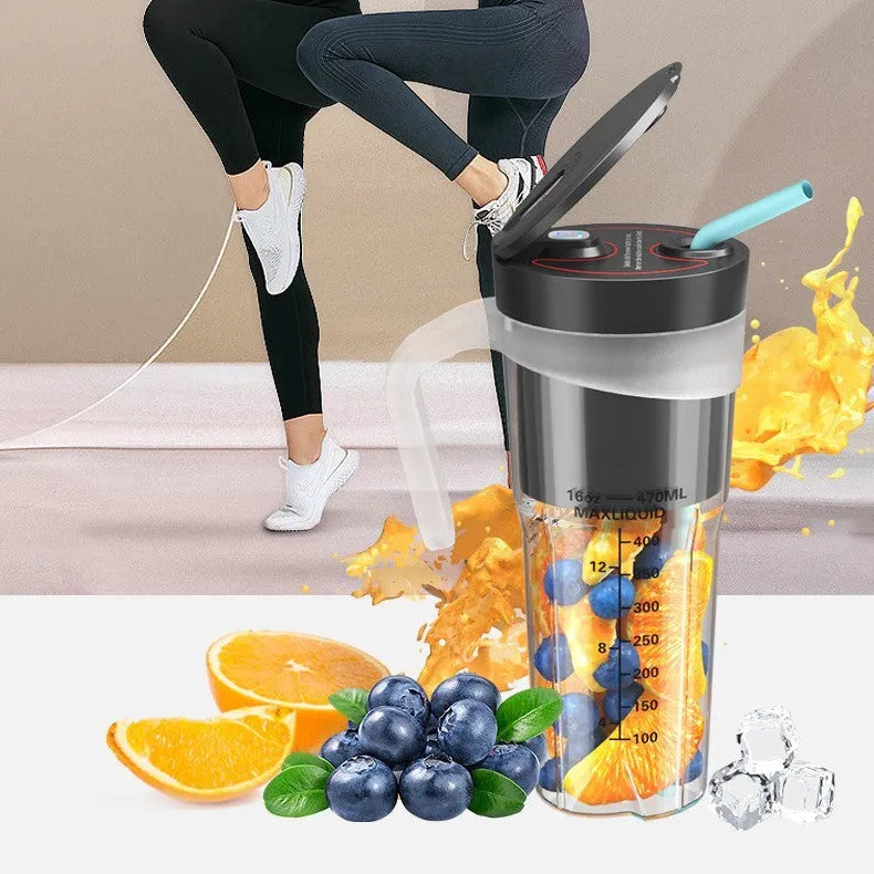 Portable USB With Straw Multifunctional Juicer Cup - Bellarte Enchanté Portable USB With Straw Multifunctional Juicer Cup