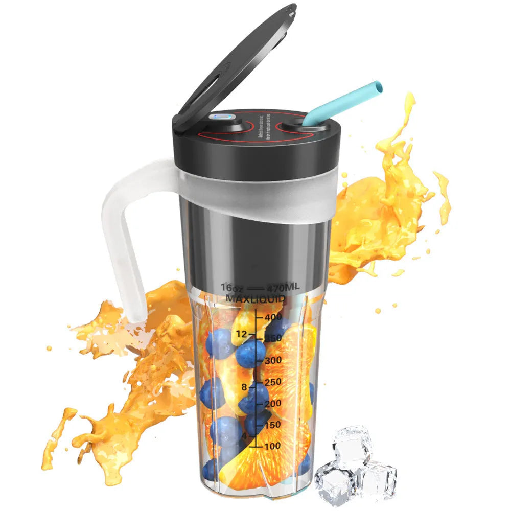 Portable USB With Straw Multifunctional Juicer Cup - Bellarte Enchanté Portable USB With Straw Multifunctional Juicer Cup