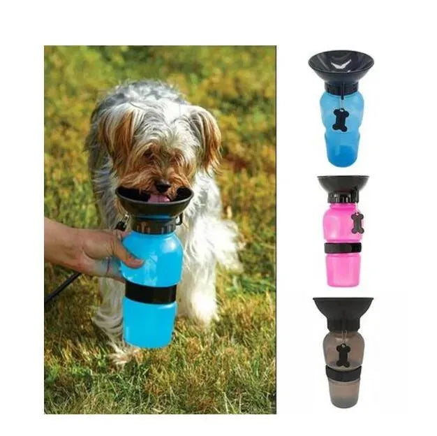 Portable Water Bottle Drinker For Pet Dogs - Bellarte Enchanté Portable Water Bottle Drinker For Pet Dogs