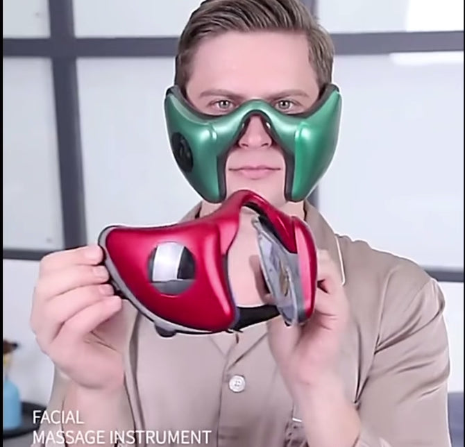 masaje scin lifting green red men 