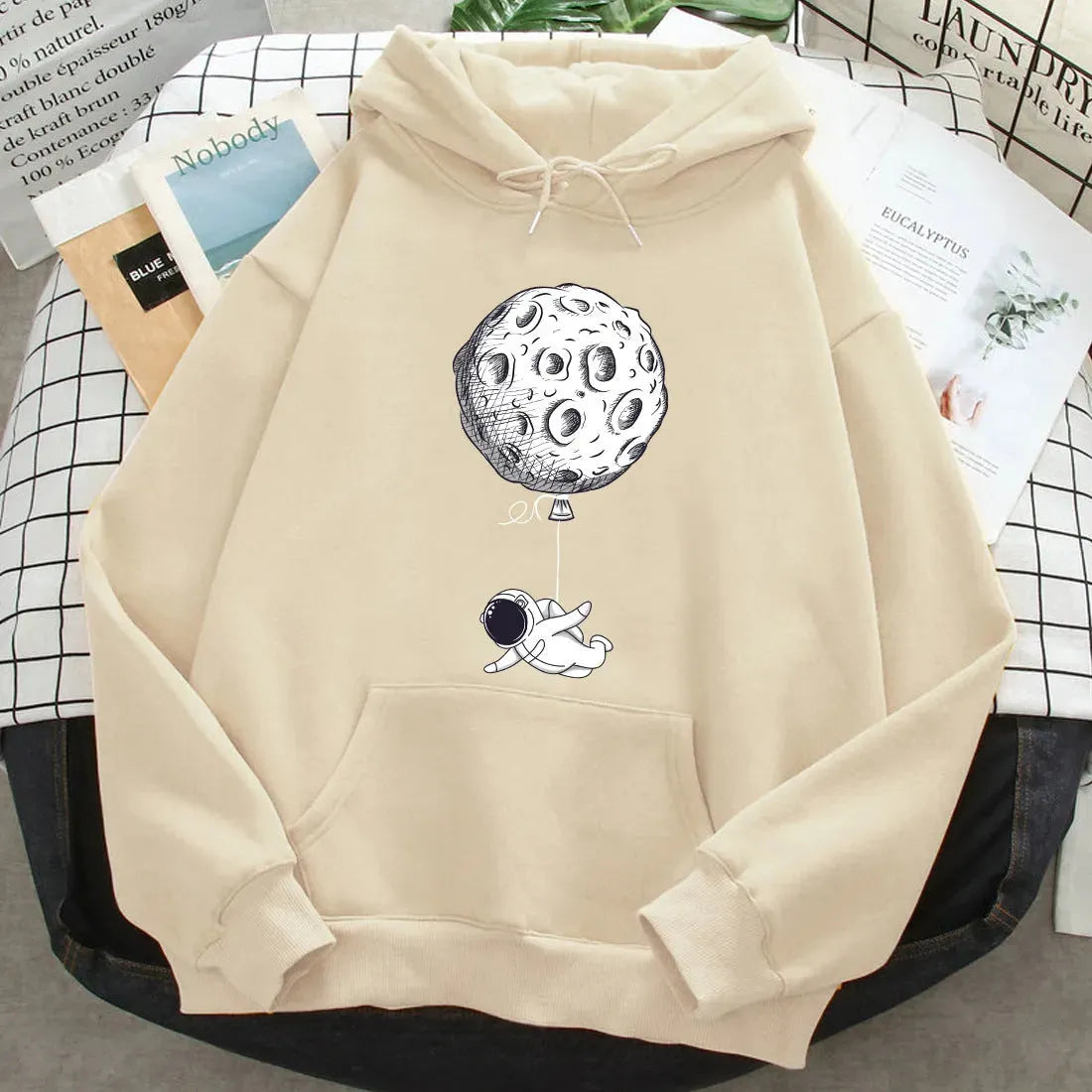 Printed Hoodies Loose Casual For Men And Women - Bellarte Enchanté Printed Hoodies Loose Casual For Men And Women