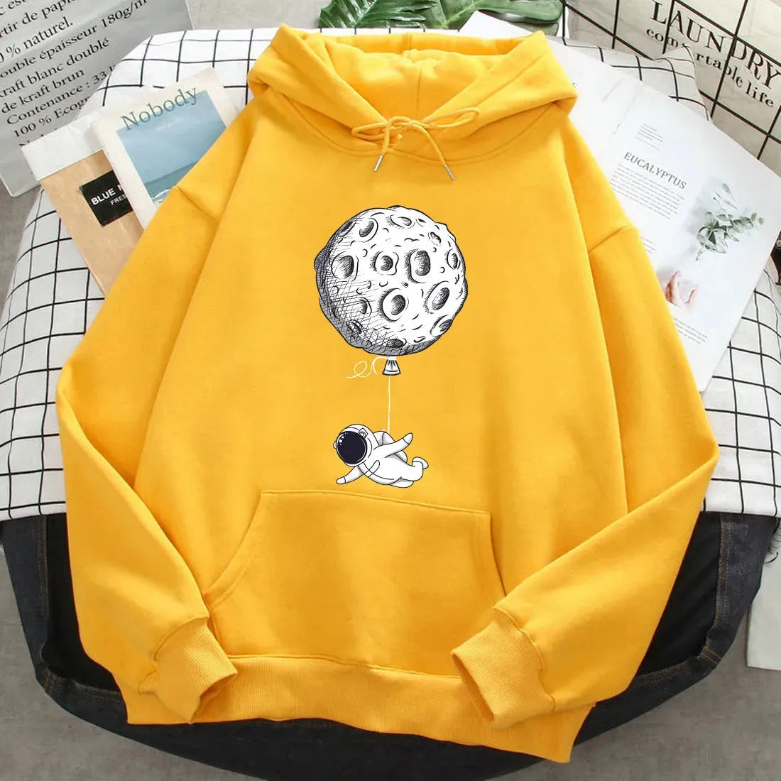Printed Hoodies Loose Casual For Men And Women - Bellarte Enchanté Printed Hoodies Loose Casual For Men And Women