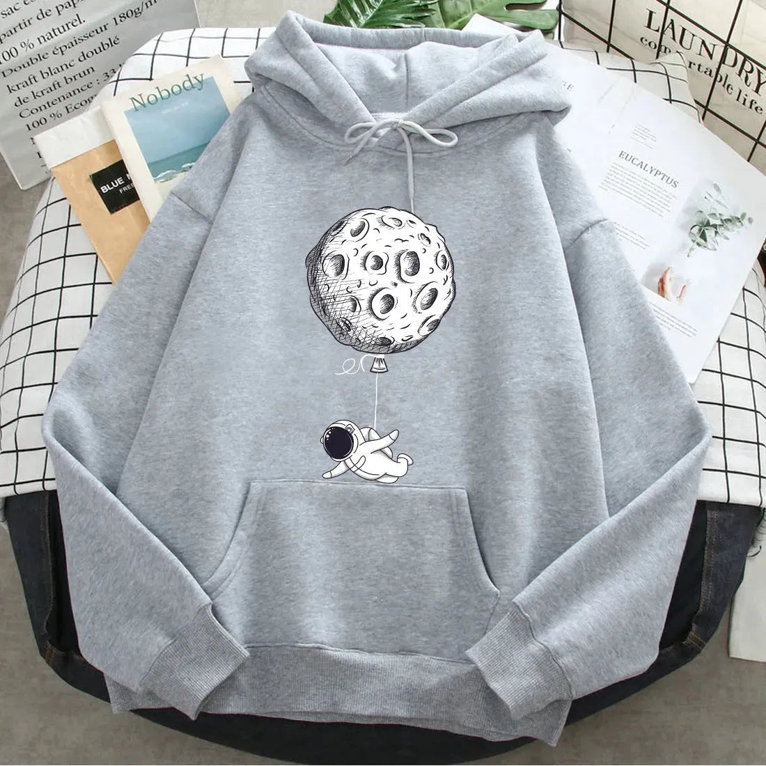 Printed Hoodies Loose Casual For Men And Women - Bellarte Enchanté Printed Hoodies Loose Casual For Men And Women