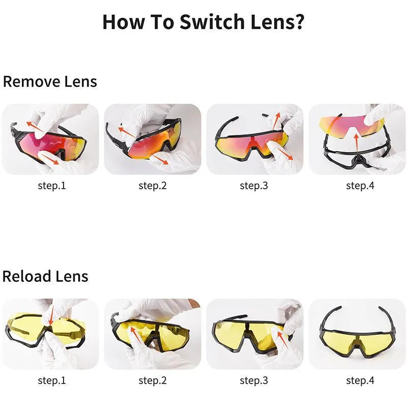 Professional bicycle goggles - Bellarte Enchanté Professional bicycle goggles