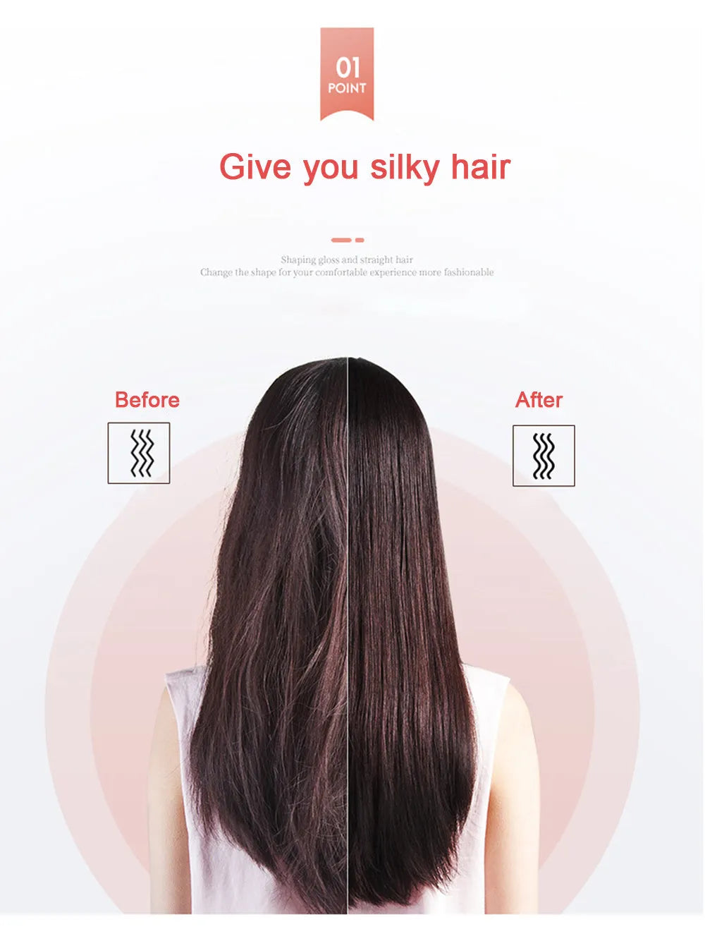 Professional Hair Straightener 3-1 - Bellarte Enchanté Professional Hair Straightener 3-1