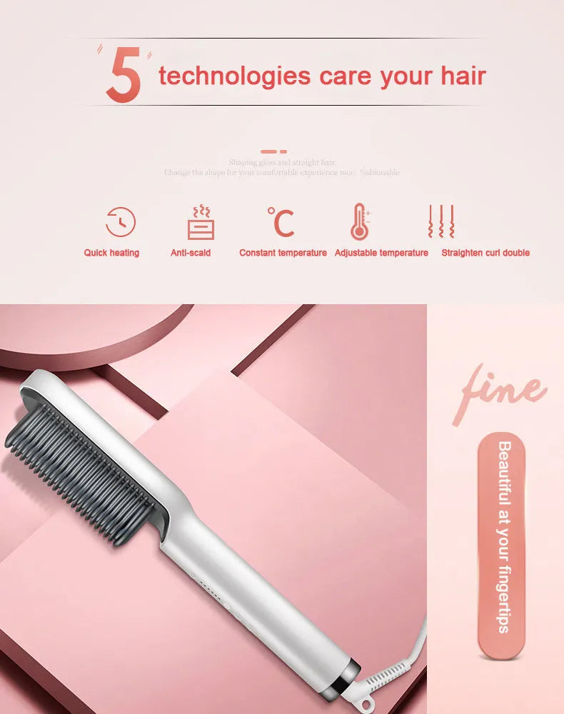 Professional Hair Straightener 3-1 - Bellarte Enchanté Professional Hair Straightener 3-1