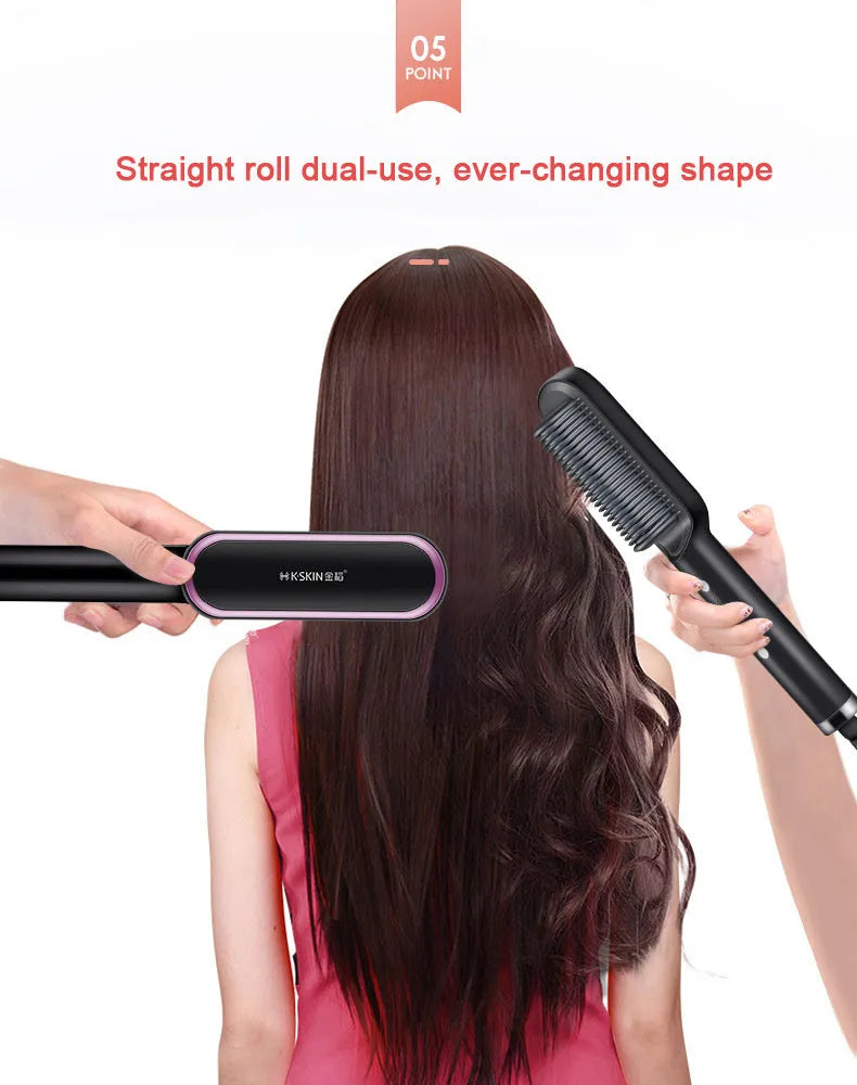 Professional Hair Straightener 3-1 - Bellarte Enchanté Professional Hair Straightener 3-1