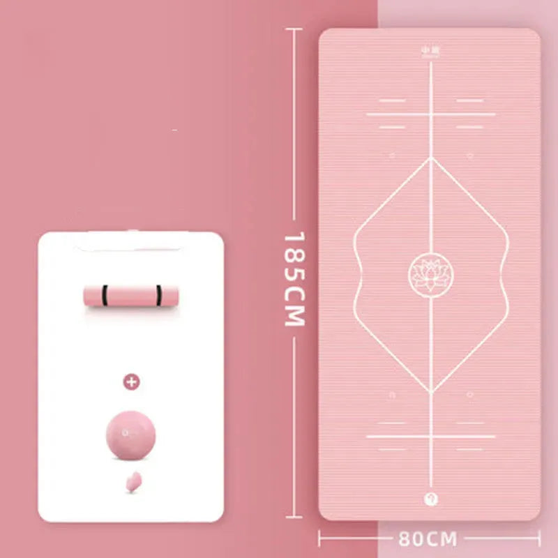 Professional Posture Line Dancing Yoga Mat - Bellarte Enchanté Professional Posture Line Dancing Yoga Mat