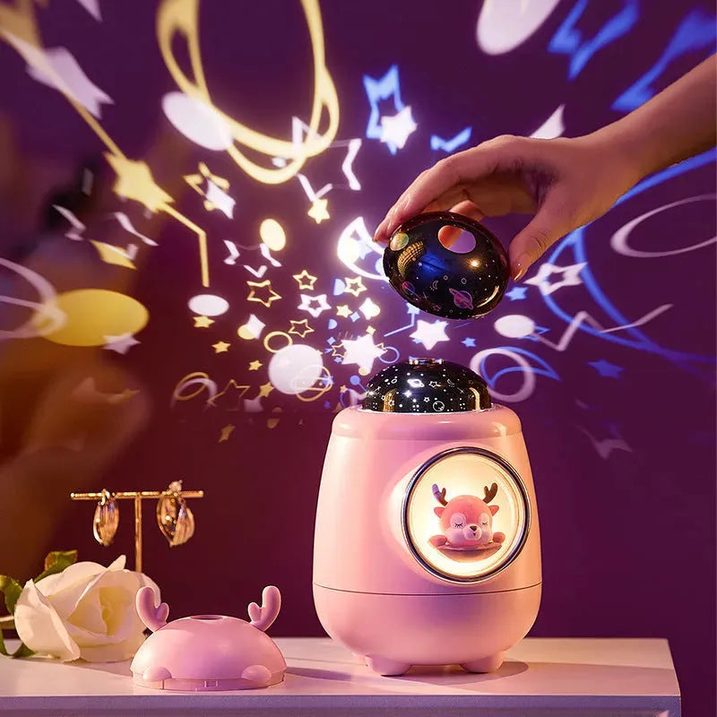 Projection Humidifier Large Capacity Cartoon Car Cute Household - Bellarte Enchanté Projection Humidifier Large Capacity Cartoon Car Cute Household