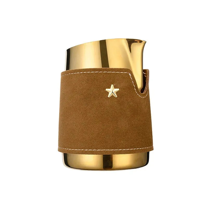 Pull Flower Cup Metal Milk Pointed Milk Foam - Bellarte Enchanté Pull Flower Cup Metal Milk Pointed Milk Foam