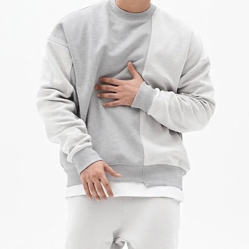 Pullover Round Neck Sweater Loose Men Clothes - Bellarte Enchanté Pullover Round Neck Sweater Loose Men Clothes