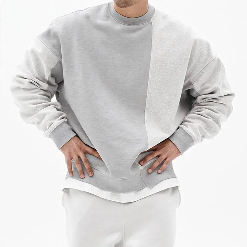 Pullover Round Neck Sweater Loose Men Clothes - Bellarte Enchanté Pullover Round Neck Sweater Loose Men Clothes
