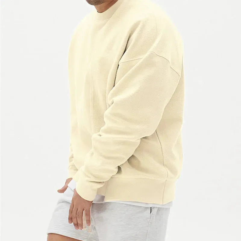 Pullover Round Neck Sweater Loose Men Clothes - Bellarte Enchanté Pullover Round Neck Sweater Loose Men Clothes