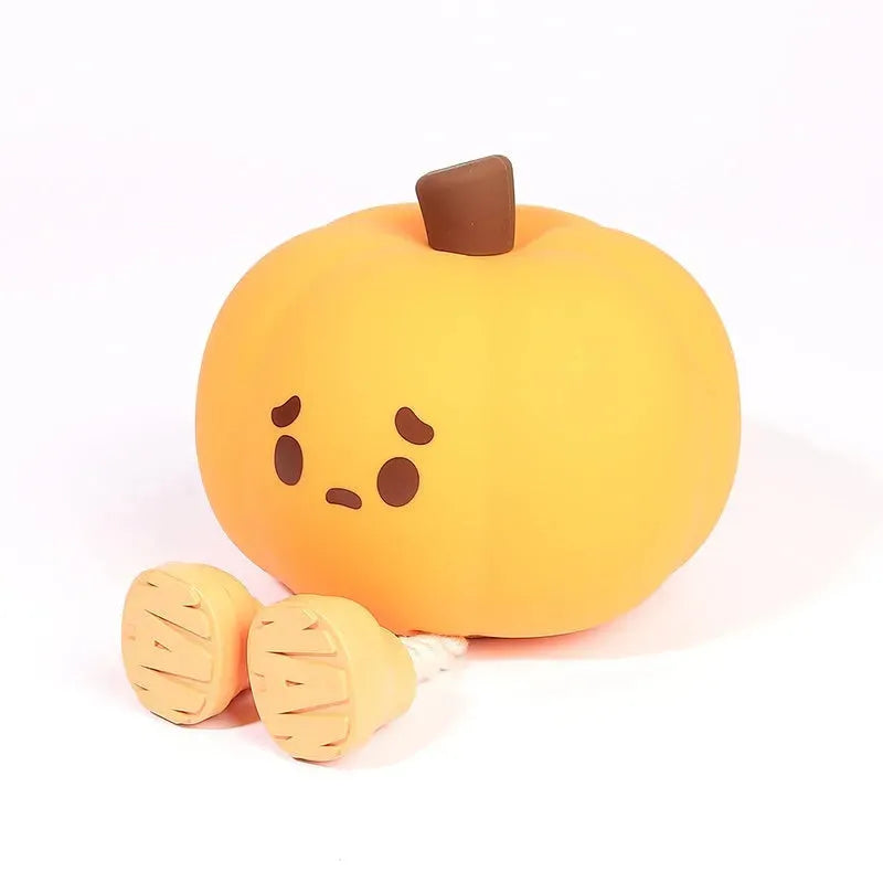 Pumpkin Small Night Lamp Decompression Night Charging Bedside Sleeping - Bellarte Enchanté Pumpkin Small Night Lamp Decompression Night Charging Bedside Sleeping