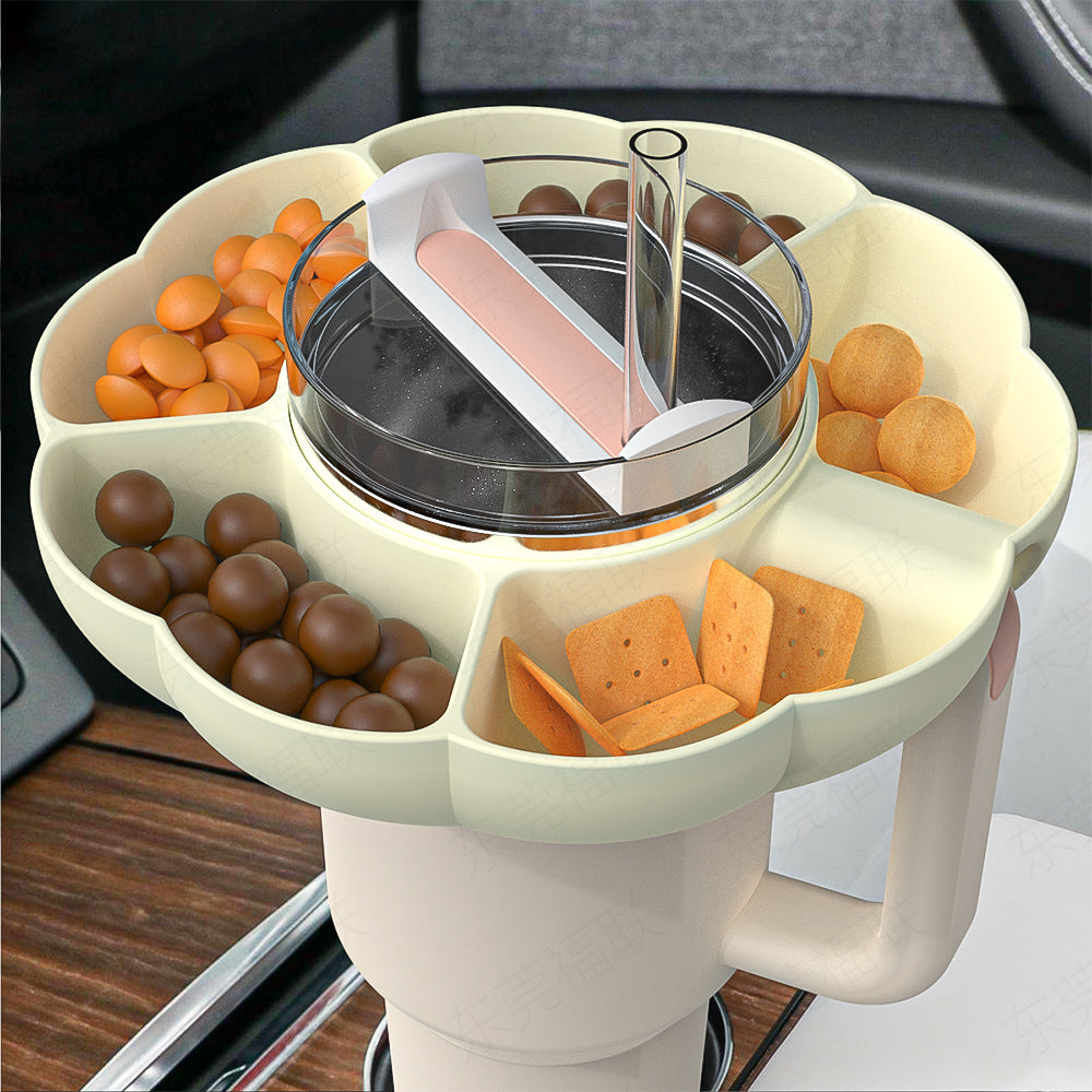 Pumpkin Type Handheld Beverage Silicone Snack Platter - Bellarte Enchanté Pumpkin Type Handheld Beverage Silicone Snack Platter