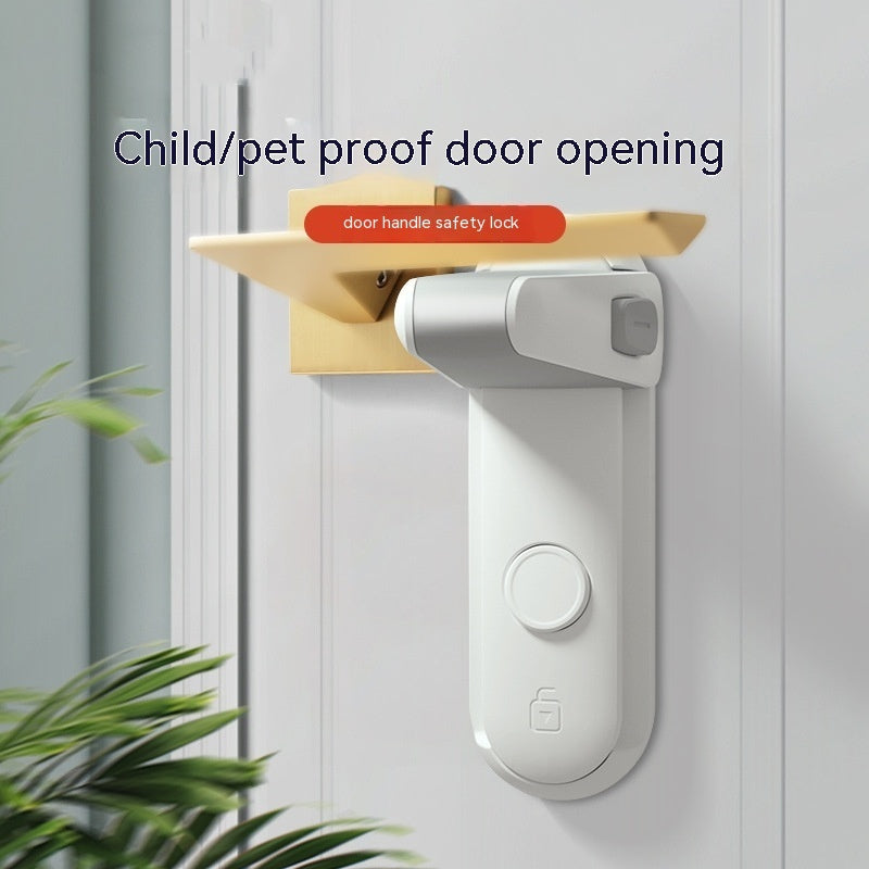 Punch-free Door Handle Anti-opener - Bellarte Enchanté Punch-free Door Handle Anti-opener