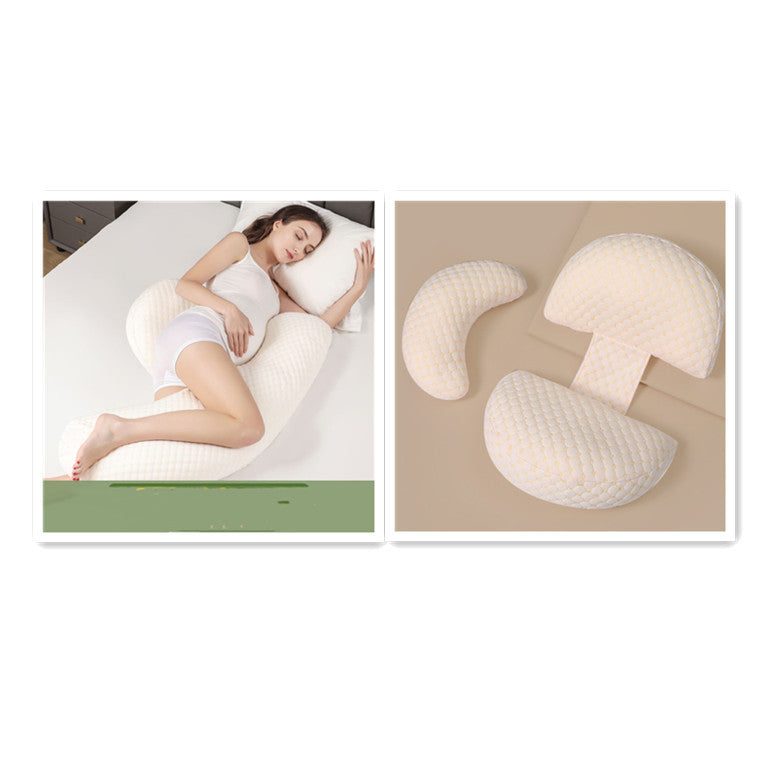 Pure Cotton Pregnancy Pillow U-shaped - Bellarte Enchanté Pure Cotton Pregnancy Pillow U-shaped