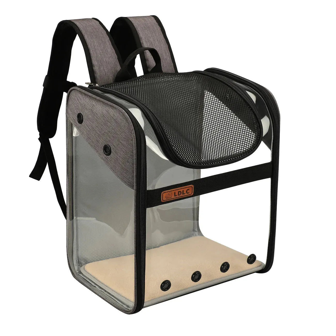 PVC Breathable Large Capacity Cat Carrying Space Capsule Cat Bag Portable Pet Dog Backpack Fold - Bellarte Enchanté PVC Breathable Large Capacity Cat Carrying Space Capsule Cat Bag Portable Pet Dog Backpack Fold