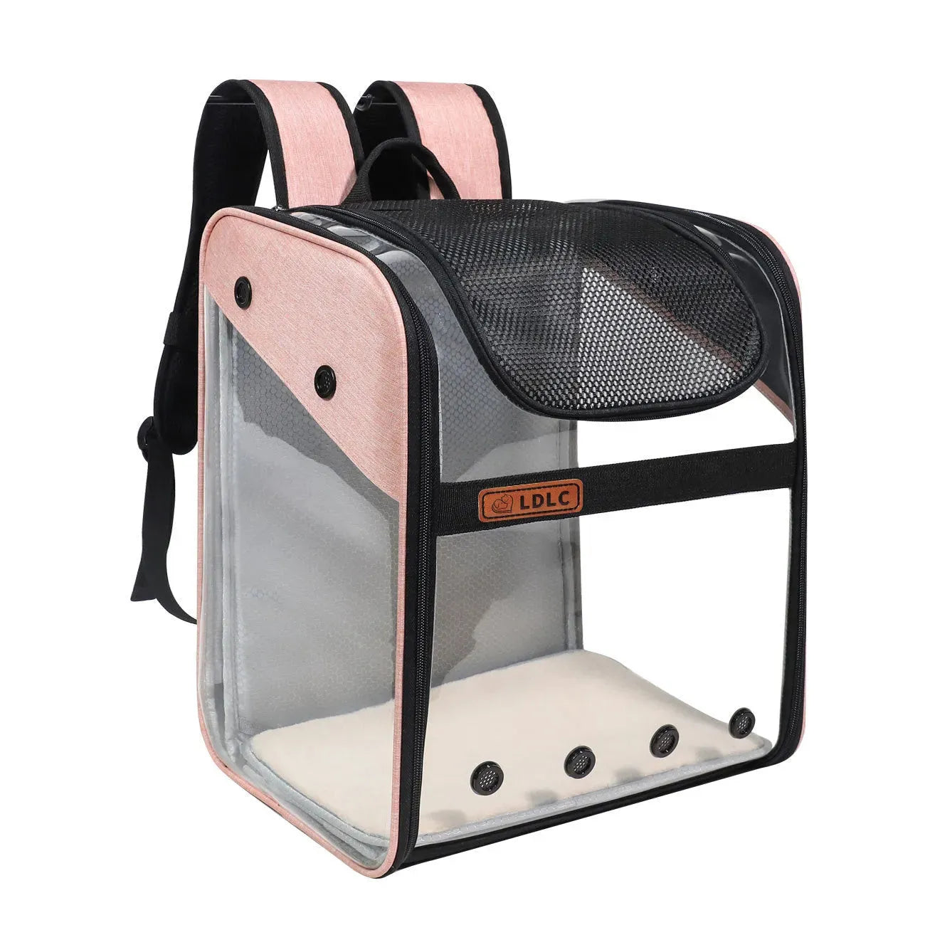 PVC Breathable Large Capacity Cat Carrying Space Capsule Cat Bag Portable Pet Dog Backpack Fold - Bellarte Enchanté PVC Breathable Large Capacity Cat Carrying Space Capsule Cat Bag Portable Pet Dog Backpack Fold