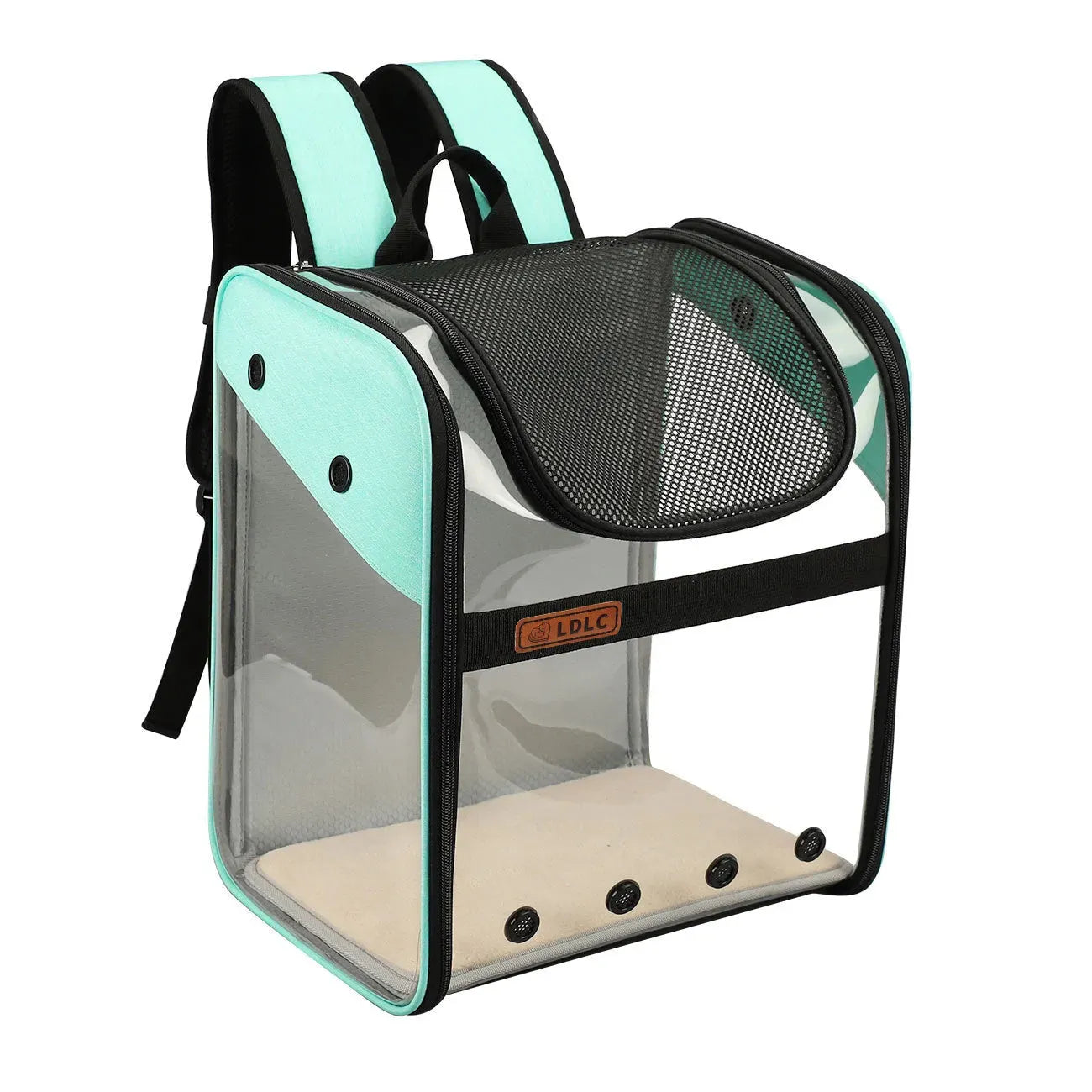 PVC Breathable Large Capacity Cat Carrying Space Capsule Cat Bag Portable Pet Dog Backpack Fold - Bellarte Enchanté PVC Breathable Large Capacity Cat Carrying Space Capsule Cat Bag Portable Pet Dog Backpack Fold