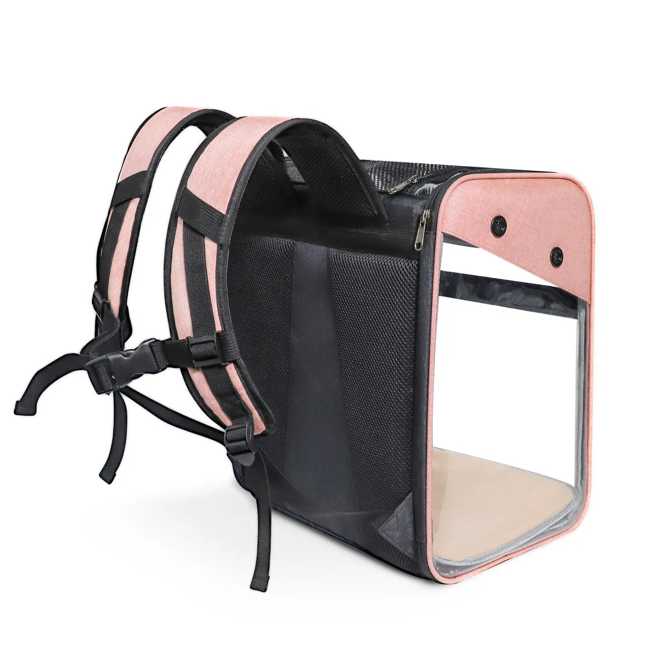 PVC Breathable Large Capacity Cat Carrying Space Capsule Cat Bag Portable Pet Dog Backpack Fold - Bellarte Enchanté PVC Breathable Large Capacity Cat Carrying Space Capsule Cat Bag Portable Pet Dog Backpack Fold