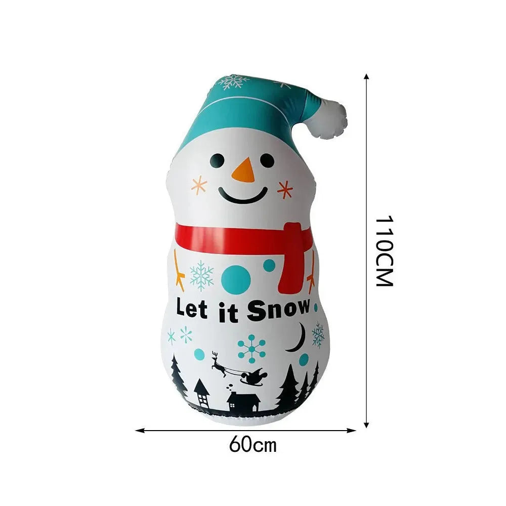 PVC Inflatable Christmas Tumbler Props - Bellarte Enchanté PVC Inflatable Christmas Tumbler Props