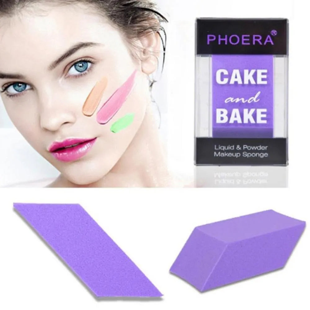 Quadrilateral shape makeup puff - Bellarte Enchanté Quadrilateral shape makeup puff