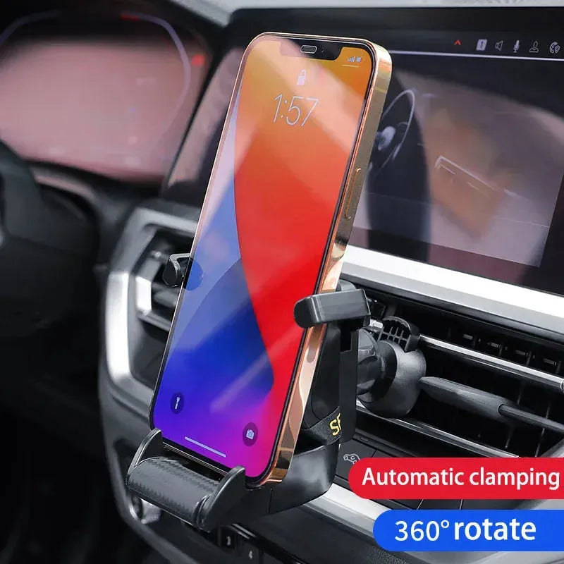 Racing Seat Shape Car Phone Holder Auto Air Vent Mobile Phone - Bellarte Enchanté Racing Seat Shape Car Phone Holder Auto Air Vent Mobile Phone