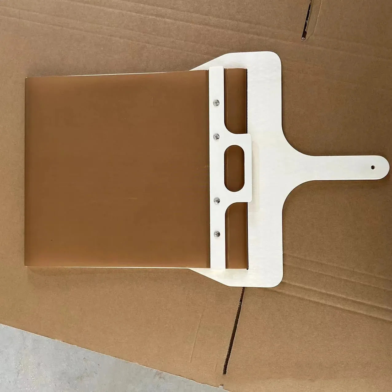 Raw Wood Pizza Sliding Shovel - Bellarte Enchanté Raw Wood Pizza Sliding Shovel