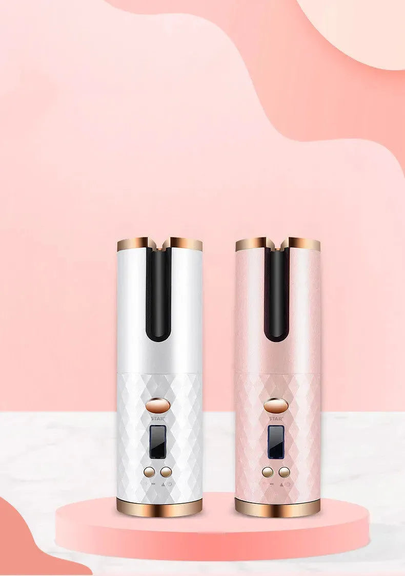 Rechargeable Automatic Hair Curler Women Portable - Bellarte Enchanté Rechargeable Automatic Hair Curler Women Portable