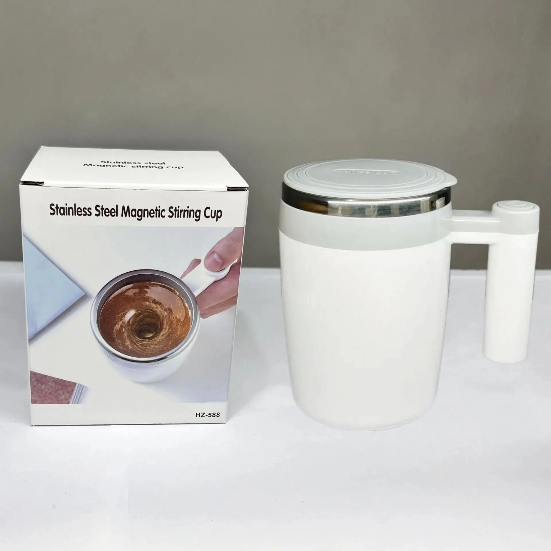 Rechargeable Blending Cup Magnetic Force Automatic Mixing Coffee Cup - Bellarte Enchanté Rechargeable Blending Cup Magnetic Force Automatic Mixing Coffee Cup