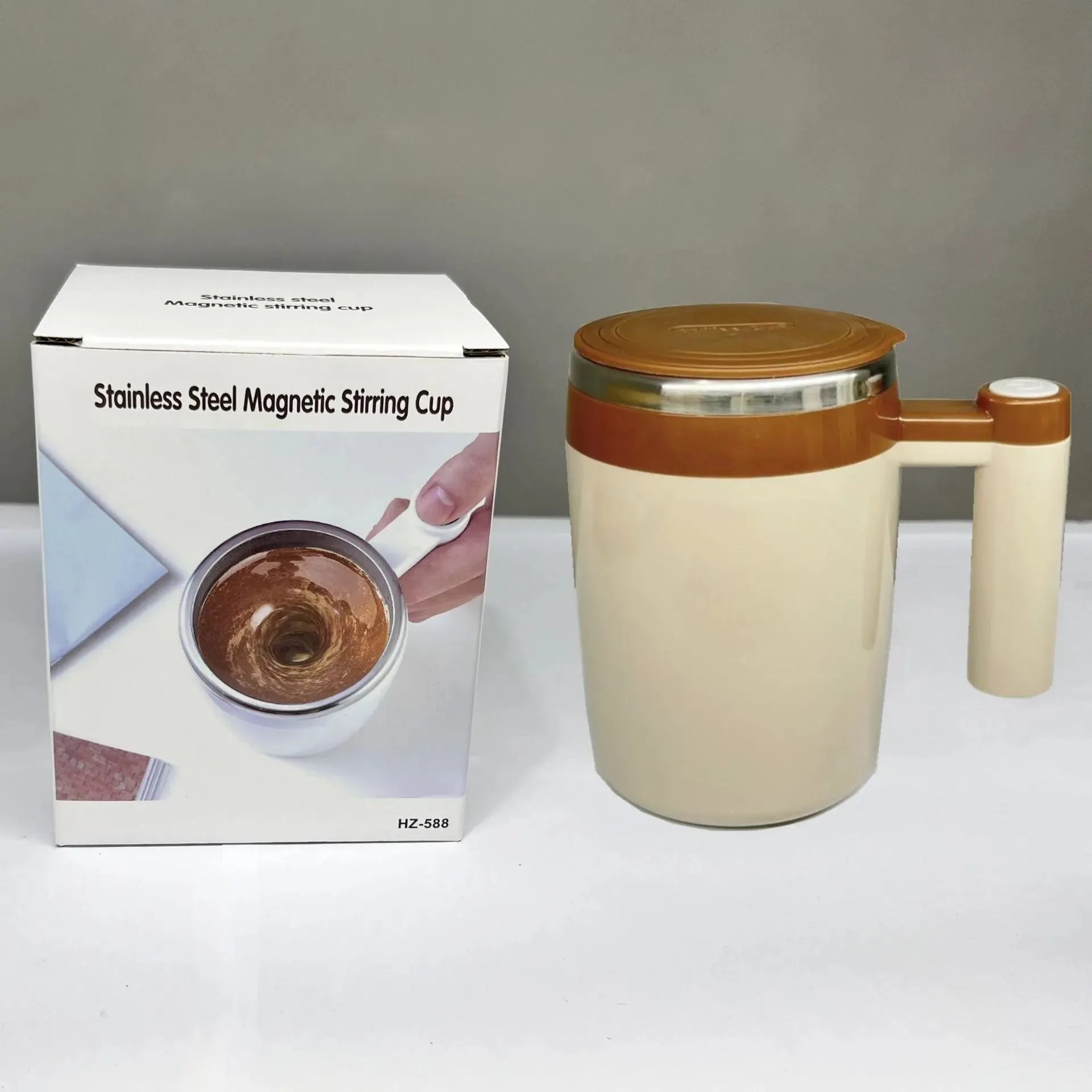 Rechargeable Blending Cup Magnetic Force Automatic Mixing Coffee Cup - Bellarte Enchanté Rechargeable Blending Cup Magnetic Force Automatic Mixing Coffee Cup