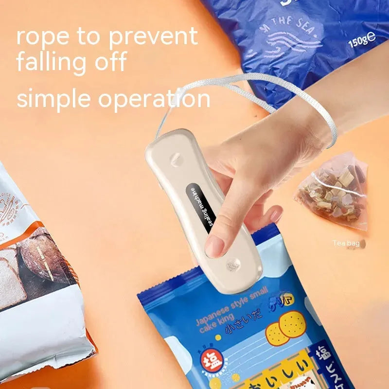 Rechargeable Small USB Mini Sealing Machine Portable - Bellarte Enchanté Rechargeable Small USB Mini Sealing Machine Portable
