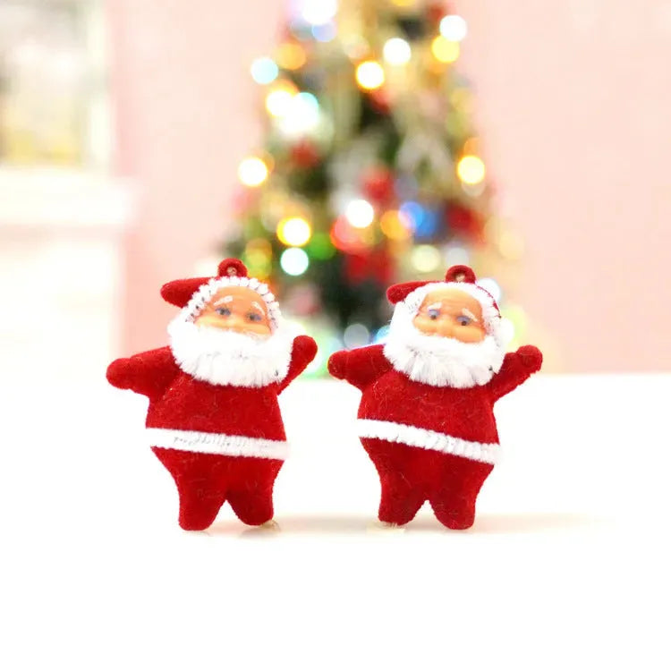 Red Little Santa Claus Decoration Gift - Bellarte Enchanté Red Little Santa Claus Decoration Gift