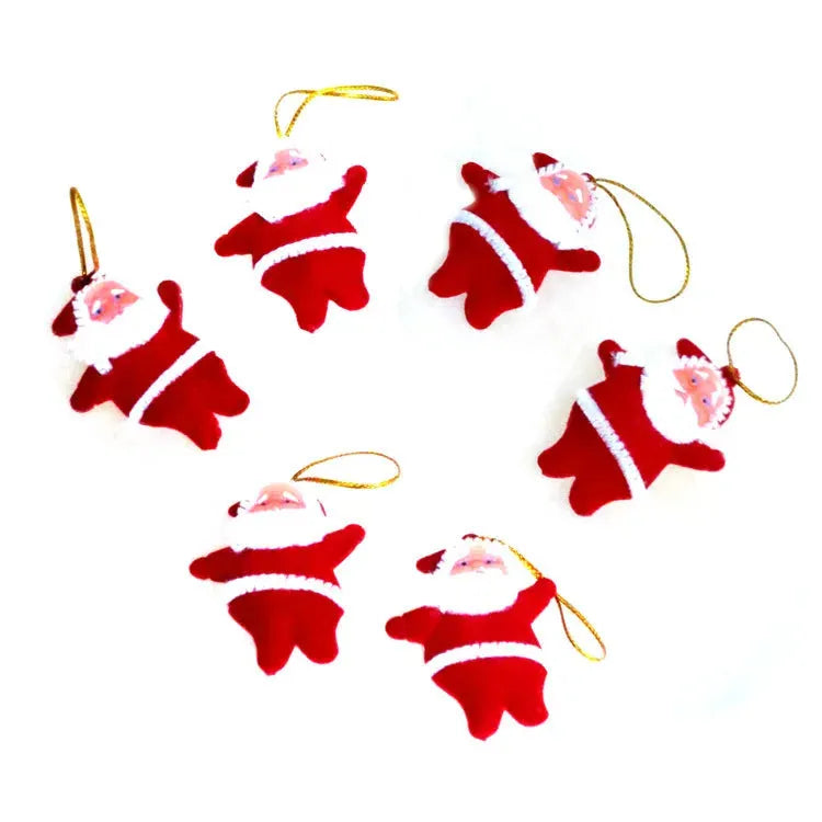 Red Little Santa Claus Decoration Gift - Bellarte Enchanté Red Little Santa Claus Decoration Gift