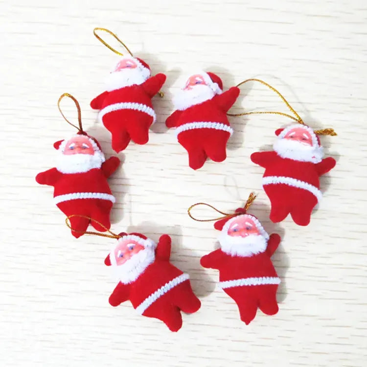 Red Little Santa Claus Decoration Gift - Bellarte Enchanté Red Little Santa Claus Decoration Gift