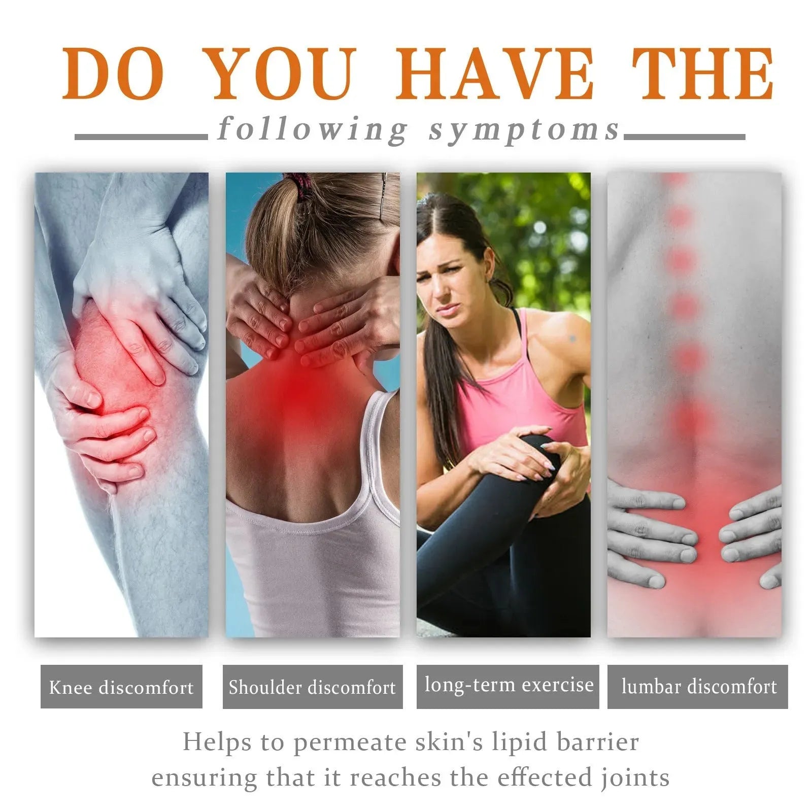 Relieve Muscle Bone Lumbar Spine Body Care Cream - Bellarte Enchanté Relieve Muscle Bone Lumbar Spine Body Care Cream