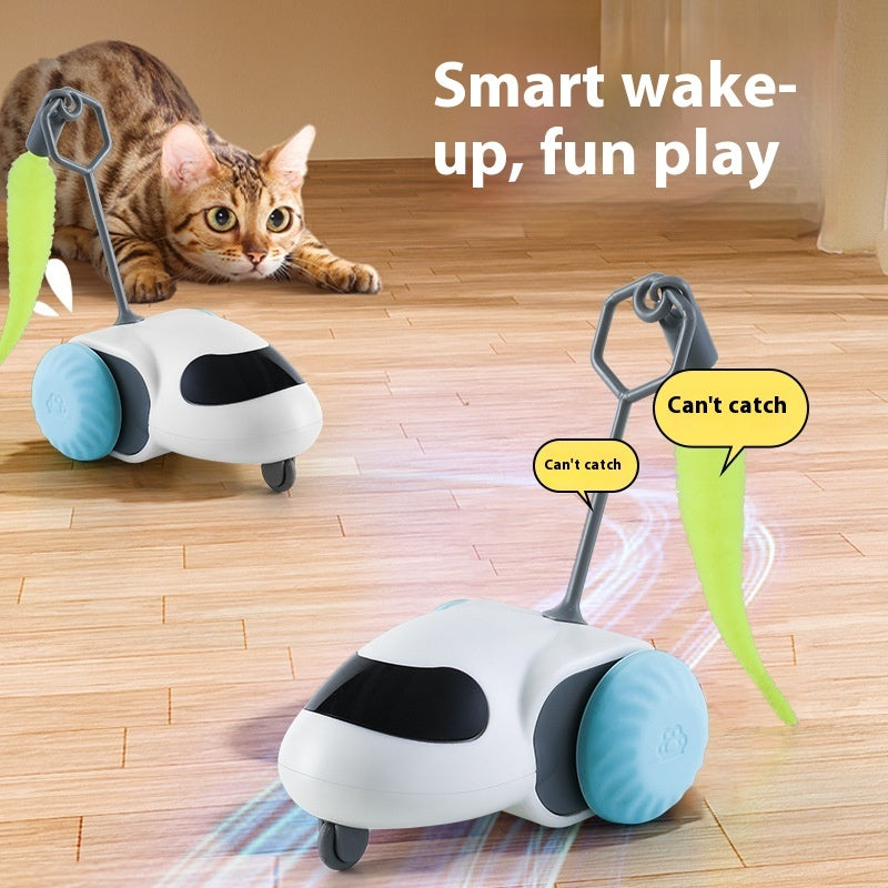 Relieving Stuffy Gravity Intelligent Running Car Funny Cat Electric Toy Pet Products - Bellarte Enchanté Relieving Stuffy Gravity Intelligent Running Car Funny Cat Electric Toy Pet Products