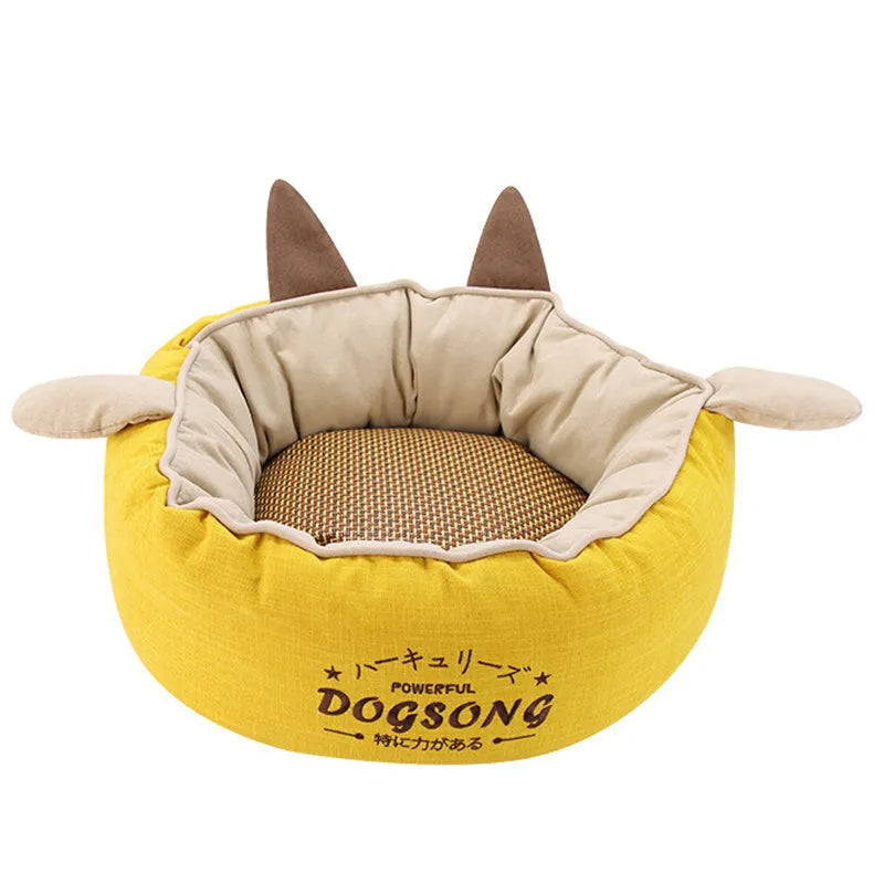 Removable and Washable Cat Nest Dog Bed Pet Cave Teddy Bichon Dog Cushion Lamb Wool Soft Comfortable and Durable - Bellarte Enchanté Removable and Washable Cat Nest Dog Bed Pet Cave Teddy Bichon Dog Cushion Lamb Wool Soft Comfortable and Durable