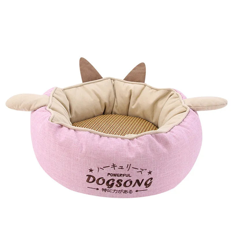 Removable and Washable Cat Nest Dog Bed Pet Cave Teddy Bichon Dog Cushion Lamb Wool Soft Comfortable and Durable - Bellarte Enchanté Removable and Washable Cat Nest Dog Bed Pet Cave Teddy Bichon Dog Cushion Lamb Wool Soft Comfortable and Durable