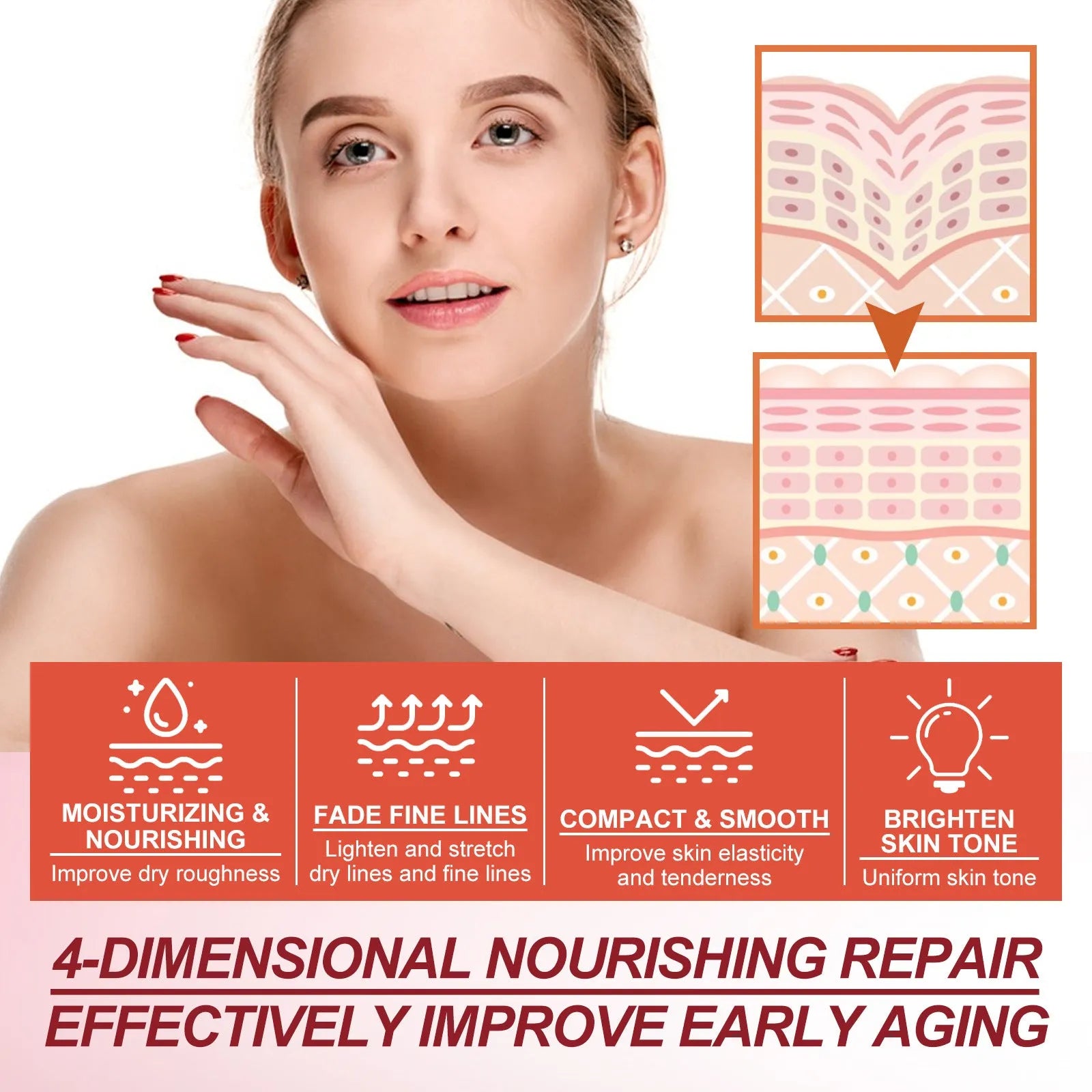 Retinol Compact Face Cream Whitening Skin - Bellarte Enchanté Retinol Compact Face Cream Whitening Skin