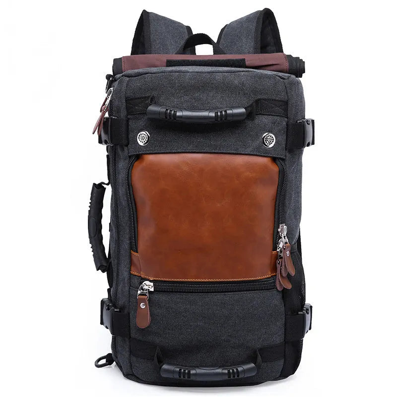 Retro Casual Large Capacity Men's Backpack - Bellarte Enchanté Retro Casual Large Capacity Men's Backpack