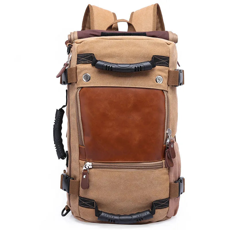 Retro Casual Large Capacity Men's Backpack - Bellarte Enchanté Retro Casual Large Capacity Men's Backpack